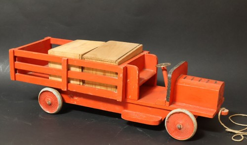 Alter 38cm roter holzspielzeug - alter,