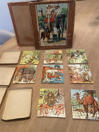 Antik puzzle 1920 1930 - puzzle,