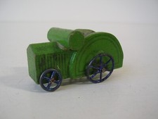 Antiker Holz Miniatur Traktor