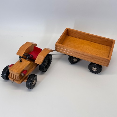 Vintage traktor trecker mit - traktor,