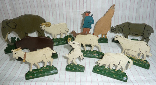 Spielfiguren tiere holz - tiere,