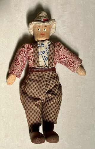 Alte holzpuppe vor - alte, 1955