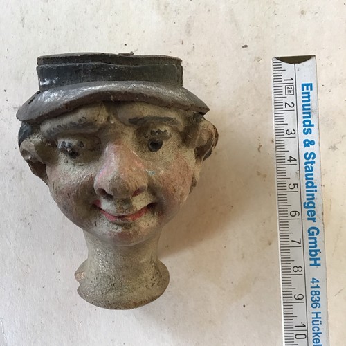 Handpuppe kasperle holz uralt - handpuppe,