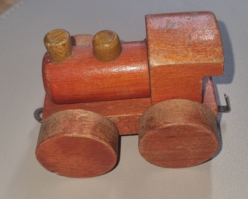 Vorkriegs lokomotive aus holz - lokomotive,