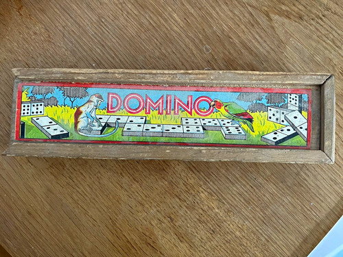 Antikes domino spiel - antikes, domino-spiel