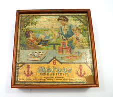 antiker ANKER Spielkasten