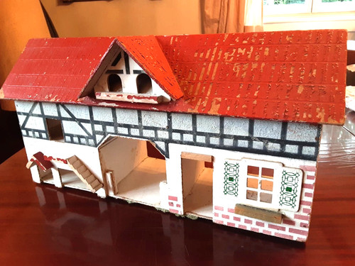 Alter bauernhof aus holz - aus,