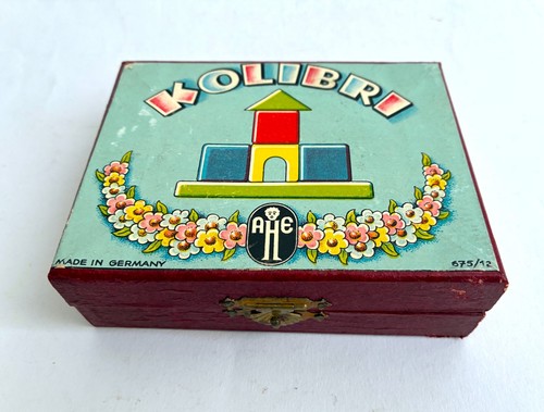 Altes holz spielzeug kolibri - altes,