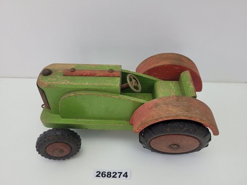 Spielzeug traktor holz gummi - holz,