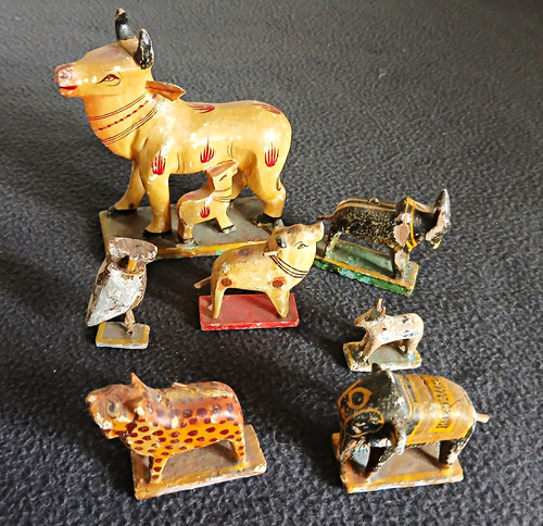 Antik konvolut holzfiguren - antik,