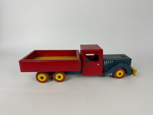 Holzspielzeug antik lkw - holzspielzeug,